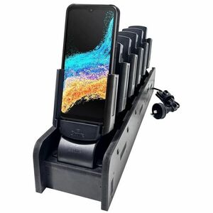 Strike Strike 6-Port Multi-Charging Dock for Samsung Galaxy XCover6 Pro - Docking - Smartphone - 6 Slot - Charging Capabil