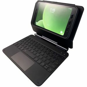 Strike Keyboard/Cover Case Samsung Galaxy Tab Active5 Tablet - 206.1 mm Height x 251.2 mm Width x 25 mm Depth