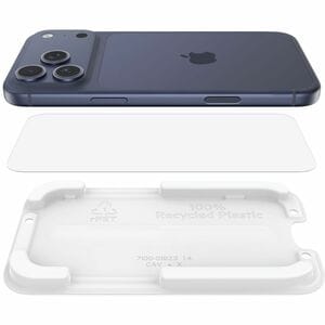 Belkin ScreenForce UltraGlass 2 9H Glass Screen Protector for Apple iPhone 17 Pro Max - Clear - For OLED iPhone 17 Pro Max