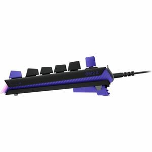 Clavier de jeu Logitech G G512 X 75 - Câble Connectivité - USB Interface - RGB LED - Anglais international - Noir - Tactil