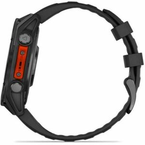Garmin fēnix 8 Smartwatch - Rotondo Case Shape - Slate Grigio Colore del Case - Nero Colore cinturino - Titanio Materiale 
