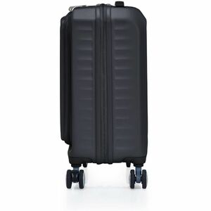 American Tourister Frontec Travel/Luggage Case (Suitcase) for 35.6 cm (14") Travel - Black - Shock Absorbing - Polycarbona