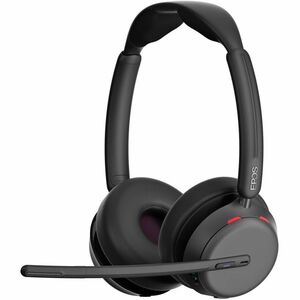 EPOS IMPACT Wireless Over-the-head Stereo Headset - Microsoft Teams Certification - Binaural - Supra-aural - 2987 cm - Blu