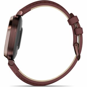 Garmin Lily 2 Classic Smart Watch - 35.40 mm Case Height - 35.40 mm Case Width - Dark Bronze Case Color - Purple Band Colo