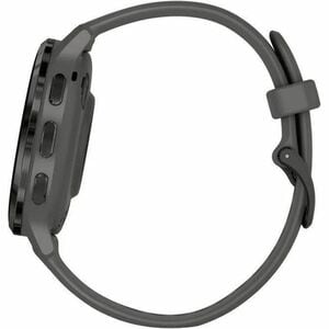 Garmin Venu 3S Smart Watch - 41 mm Case Height - 41 mm Case Width - Pebble Grey Case Color - Black Band Color - Stainless 