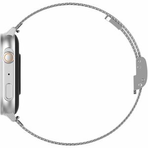 Carneo Zephyr Ultra HR+ Smart Watch - 10 mm Case Thickness - Silver Body Color - Silver, Grey Band Color - Metal, Tempered
