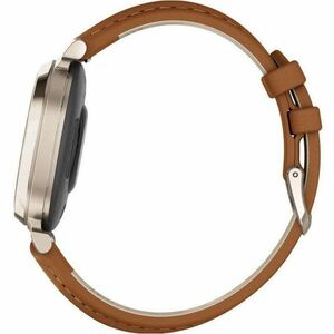 Garmin Lily 2 Classic Smartwatch - 35,40 mm Case Height - 35,40 mm Case Width - Oro Colore del Case - Tan Colore cinturino