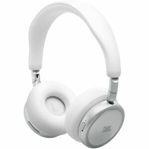 JBL Live 680NC Wired/Wireless Over-the-head, On-ear Stereo Headset - White - Binaural - Circumaural - Bluetooth - 32 Ohm -