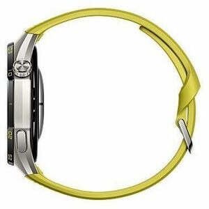 Huawei WATCH GT 7 Pro Smart Watch - Yellow Band Color - Titanium Alloy Case Material - Fluoroelastomer Band Material - Acc