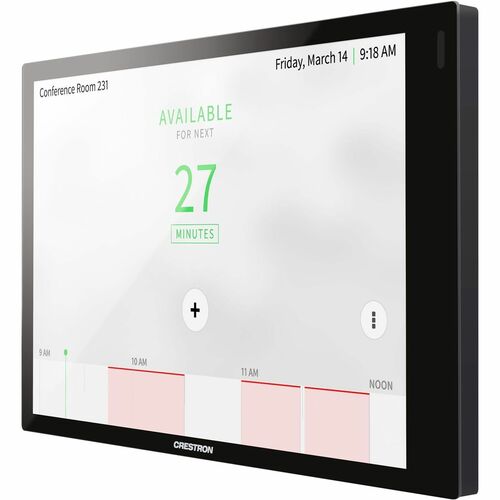 Crestron Room Scheduling Touch Screen