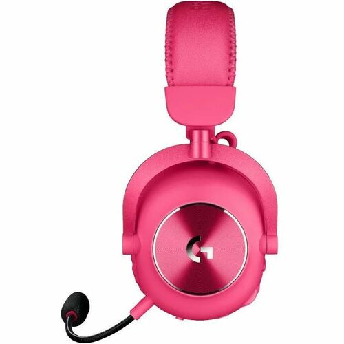 Logitech G LIGHTSPEED Kabel/Kabellos Auf den Ohren, Kopfbügel Stereo Gaming Headset - Rosa - Binaural - Geschlossen - 20 H