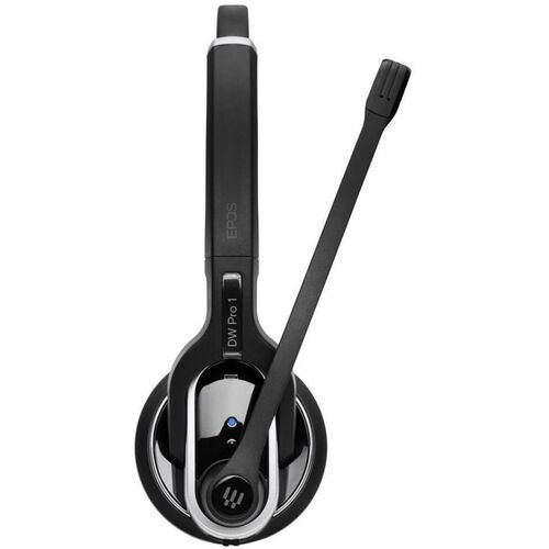 EPOS IMPACT Wireless On-ear Mono Headset - Black - Monaural - 18000 cm - DECT - Noise Cancelling Microphone - Noise Canceling