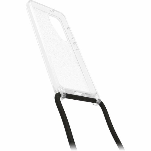 OtterBox React Carrying Case Samsung Galaxy S24 Smartphone - Stardust (Clear Glitter) - Drop Resistant - Plastic, Nylon Bo