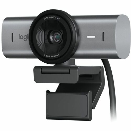 Logitech Master Webcam - 8.5 Megapixel - 60 fps - Graphite - USB Type C - 3840 x 2160 Video - STARVIS Sensor - Auto-focus 