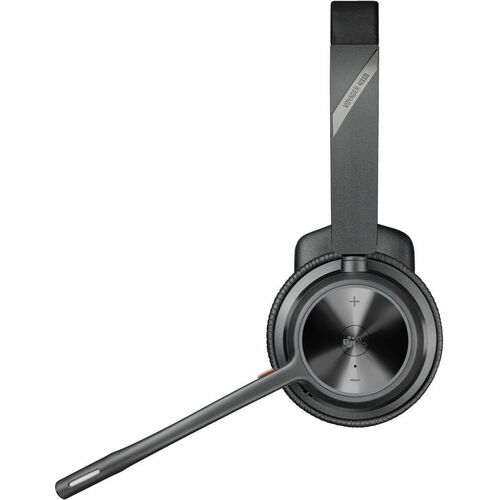Poly Voyager 4300 UC 4310 Kabel/Kabellos Kopfbügel, Auf den Ohren Mono Headset - Schwarz - Microsoft-Teams-Zertifizierung 