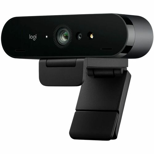 Logitech BRIO Webcam - 13 Megapixel - 90 fps - USB Type A - 4096 x 2160 Video - Auto/Manual - 90° Angle - Clip, Tripod Mou