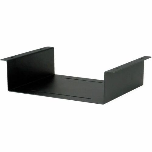 Roline Tischhalterung für Mini-PC, CPU-Halterung, KVM-Umschalter, Thin Client, CPU, PC - Schwarz - max. 10 kg Traglast - S