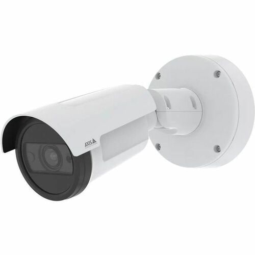 AXIS P1487-LE 5 Megapixel Indoor/Outdoor Network Camera - Colour - Bullet - White - TAA Compliant - 50 m Infrared Night Vi