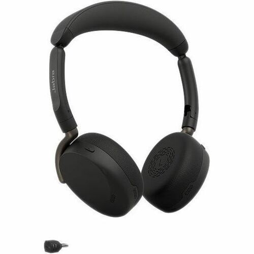 Jabra Evolve3 65 Flex Kabel/Kabellos Auf den Ohren, Kopfbügel Stereo Headset - Schwarz - Microsoft-Teams-Zertifizierung - 