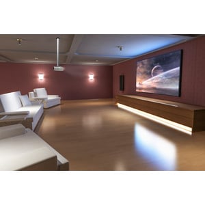 Neomounts Neomounts Pro BEAMER-C200 Ceiling Mount for Projector - Silver - Height Adjustable - 15 kg Load Capacity