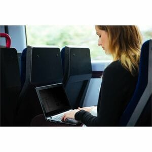 Targus ASF141WEU Anti-glare Privacy Screen Filter - Transparent, Black - For 35.8 cm (14.1") Widescreen LCD Desktop/Laptop