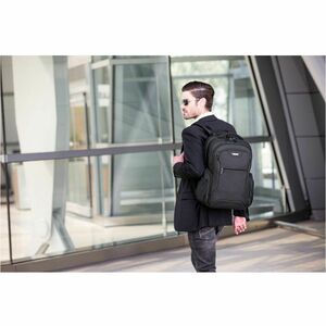 Targus Corporate Traveler CUCT02BEU Carrying Case (Backpack) for 39.6 cm (15.6") Notebook - Black - Water Resistant, Wear 