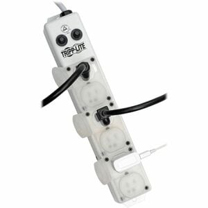 Eaton Tripp Lite Series Safe-IT UL 1363A Medical-Grade Power Strip for Patient-Care Vicinity, 6x15A Hospital-Grade Outlets
