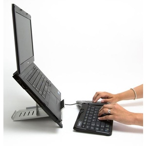 Goldtouch Travel Laptop iPad Stand Graphite - Graphite