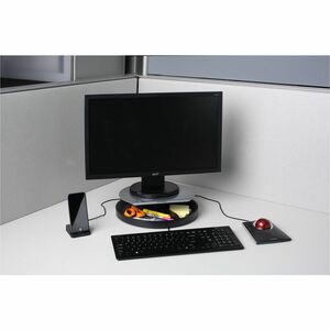 Kensington 60049EU Monitor Riser - 18.14 kg Load Capacity - Flat Panel Display Type Supported