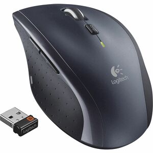 Logitech M705 Marathon Wireless Mouse, 2.4 GHz USB Unifying Receiver, 1000 DPI, 5-Programmable Buttons, 3-Year Battery, Co