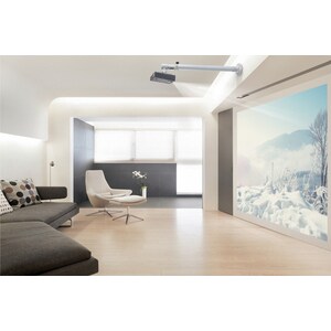 Ce support mural de projecteur universel NewStar, modèle BEAMER-W100SILVER, vous permet de monter un projecteur/beamer sur