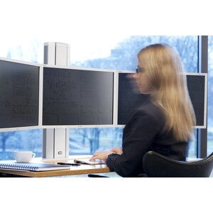 SMS MM051007-P0 Crossbar for Flat Panel Display - White - 55.9 cm (22") Screen Support - 15 kg Load Capacity - 75 x 75, 10
