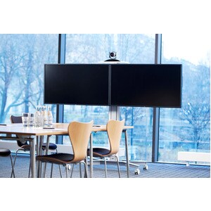 SMS Video Conferencing System Stand - Up to 116.8 cm (46") Screen Support - 35 kg Load Capacity - Floor Stand