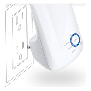 Extension pour points d'accès sans fil TP-Link TL-WA850RE - IEEE 802.11n - 300 Mbit/s - 1 x Réseau (RJ-45) - Ethernet, Fas