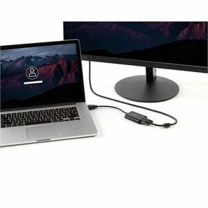 StarTech.com HDMI to VGA Adapter - With Audio - 1080p - 1920 x 1080 - Black - HDMI Converter - VGA to HDMI Monitor Adapter