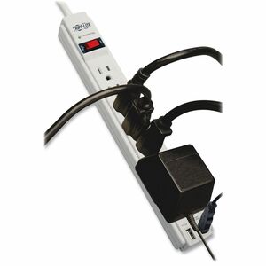 Tripp Lite by Eaton Protect It! 6-Outlet Surge Protector, 6 ft. (1.83 m) Cord, 990 Joules, 2 x USB Charging ports (2.1A), 