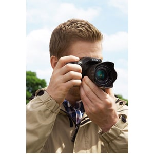 Sony alpha α3000 20.1 Megapixel Mirrorless Camera with Lens - 0.71" - 2.17" - Black - Exmor APS HD CMOS sensor Sensor - 3"