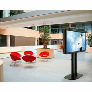 Vogel's Mounting Pole for LCD Display - Black - 2 Display(s) Supported - 160 kg Load Capacity