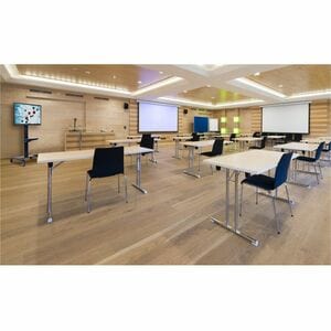 SmartMount® SR560M Flachbildschirm-Wagen - TAA-konform - 68,04 kg Belastbarkeit - 4 Rollen - 101,60 mm Rollengröße - Plast