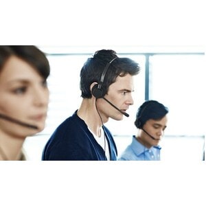 Jabra BIZ 2300 QD Wired Over-the-head Stereo Headset - Binaural - Supra-aural - Noise Cancelling Microphone - Quick Discon