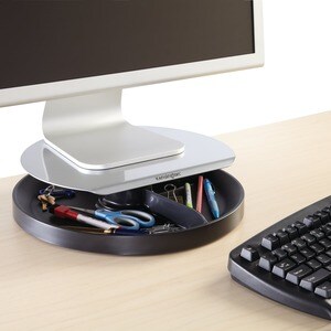 Kensington Spin2 Monitor Stand With Smartfit System - 40 lb Load Capacity - 13.50" Height x 3.25" Width x 13.25" Depth - P