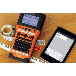 Brother P-touch EDGE PT-E550W Electronic Label Maker - Thermal Transfer - 1.18 in/s Mono - 180 x 360 dpi - Tape, Label0.14