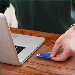 64GB USB Flash Drive - Blue - 64GB