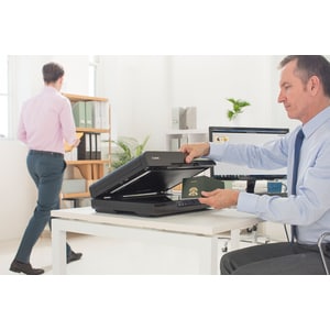 Canon imageFORMULA DR-F120 Einzug/Flachbett-Scanner - 600 dpi Optische Auflösung - 24-bit Farbtiefe - 8-bit Graustufen - D