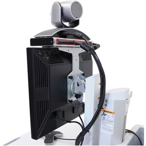 Ergotron Montageregal für Wandmontage-System, Videokonferenz-Kamera, Webcam, Display-Wagen - Silber - max. 907,2 g Traglas