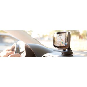 TomTom GO 6100 Automobile Portable GPS Navigator - Portable, Mountable - 15.2 cm (6") - Touchscreen - Lane Assist, Speed A