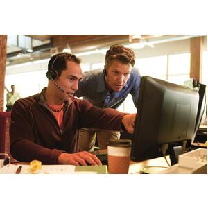 Plantronics Savi 400 Series USB Wireless Headset System - Mono - Wireless - DECT 6.0 - 300 ft - Over-the-ear, Over-the-hea