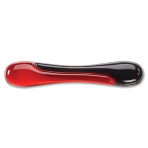 Kensington Duo Gel Wrist Rest - x 479.4 mm x 88.9 mm Dimension - Red, Black - Gel - Slip Resistant - 1 Each