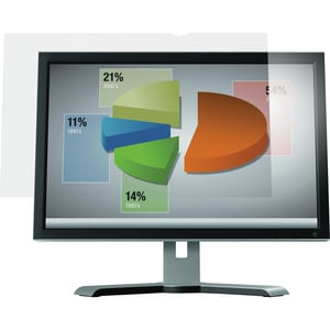 3M Anti-Glare Filter Clear, Matte - For 24" Widescreen LCD Monitor - 16:10 - Scratch Resistant, Fingerprint Resistant, Dus