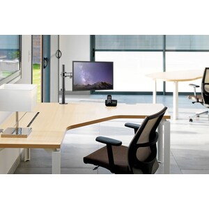 Neomounts Neomounts Pro NM-D135BLACK Desk Mount for Flat Panel Display - Black - 1 Display(s) Supported - 76.2 cm (30") Sc
